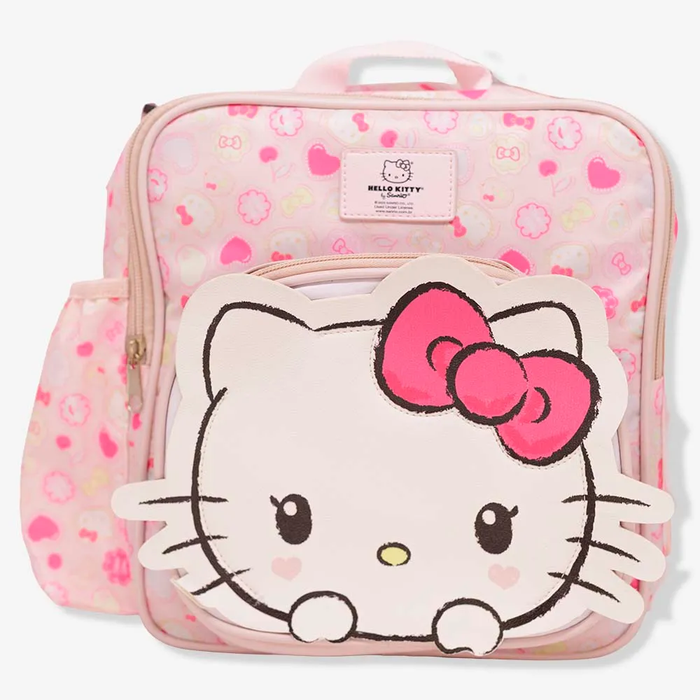 MOCHILA LANCHEIRA HELLO KITTY