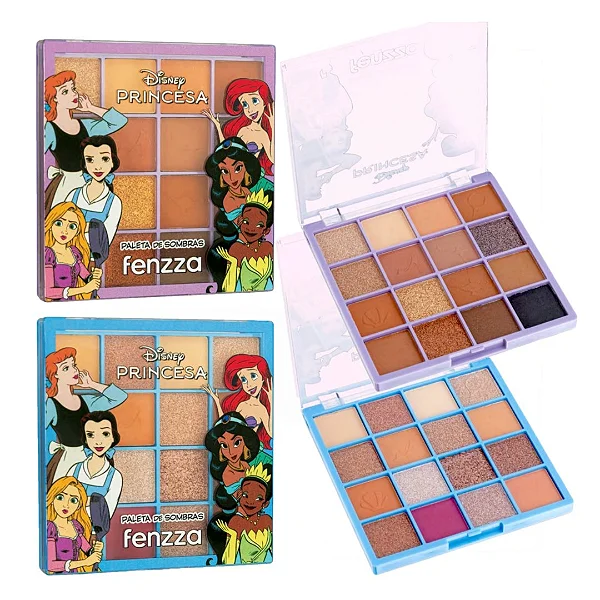 PALETA SOMBRAS GRANDE PRINCESAS FENZZA