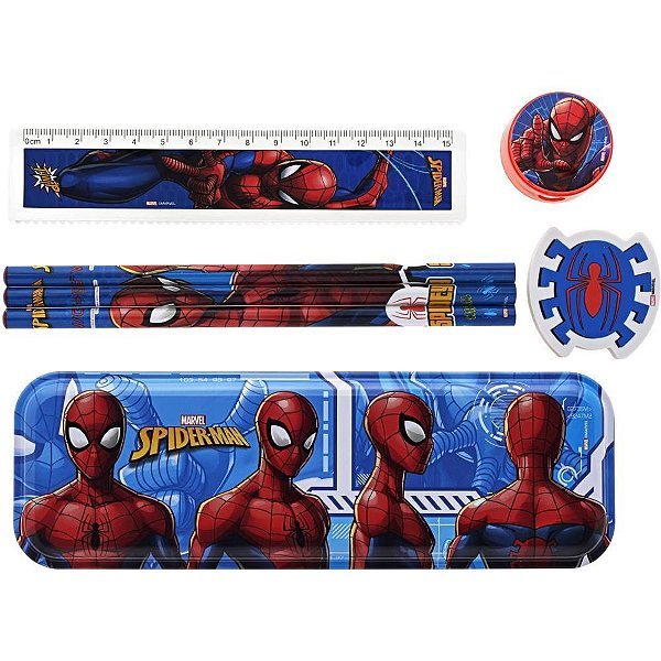 KIT FACE HOMEM ARANHA 7 PEÇAS - Imagem 2