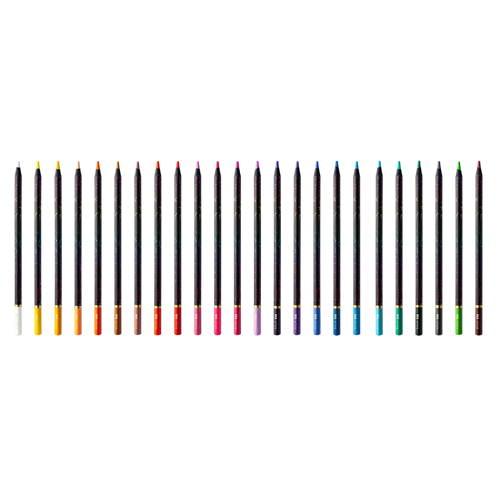 LAPIS COR C/24 VIBES NOTURNO - Imagem 2