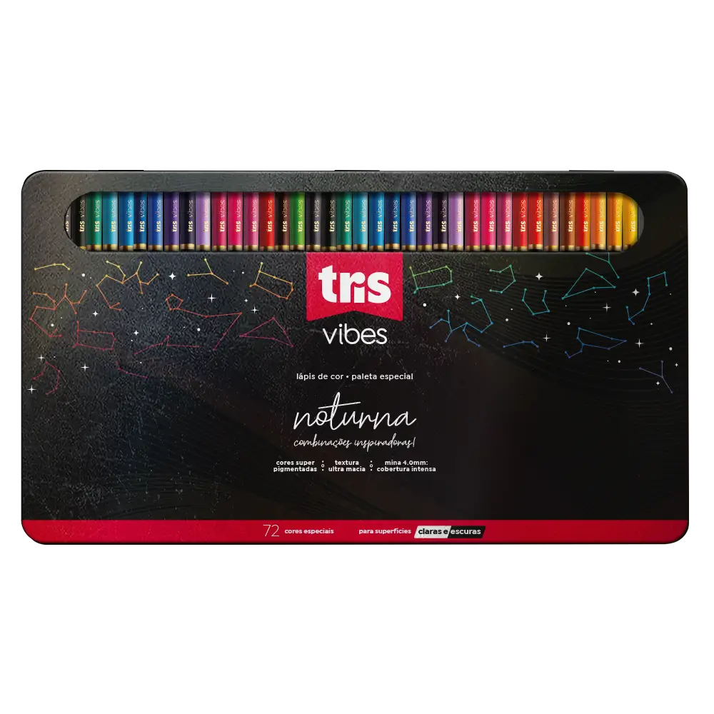 LAPIS DE COR  VIBES NOTURNO C/72