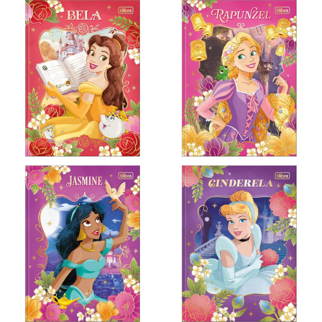CADERNO PRINCESAS 1 MATÉRIA