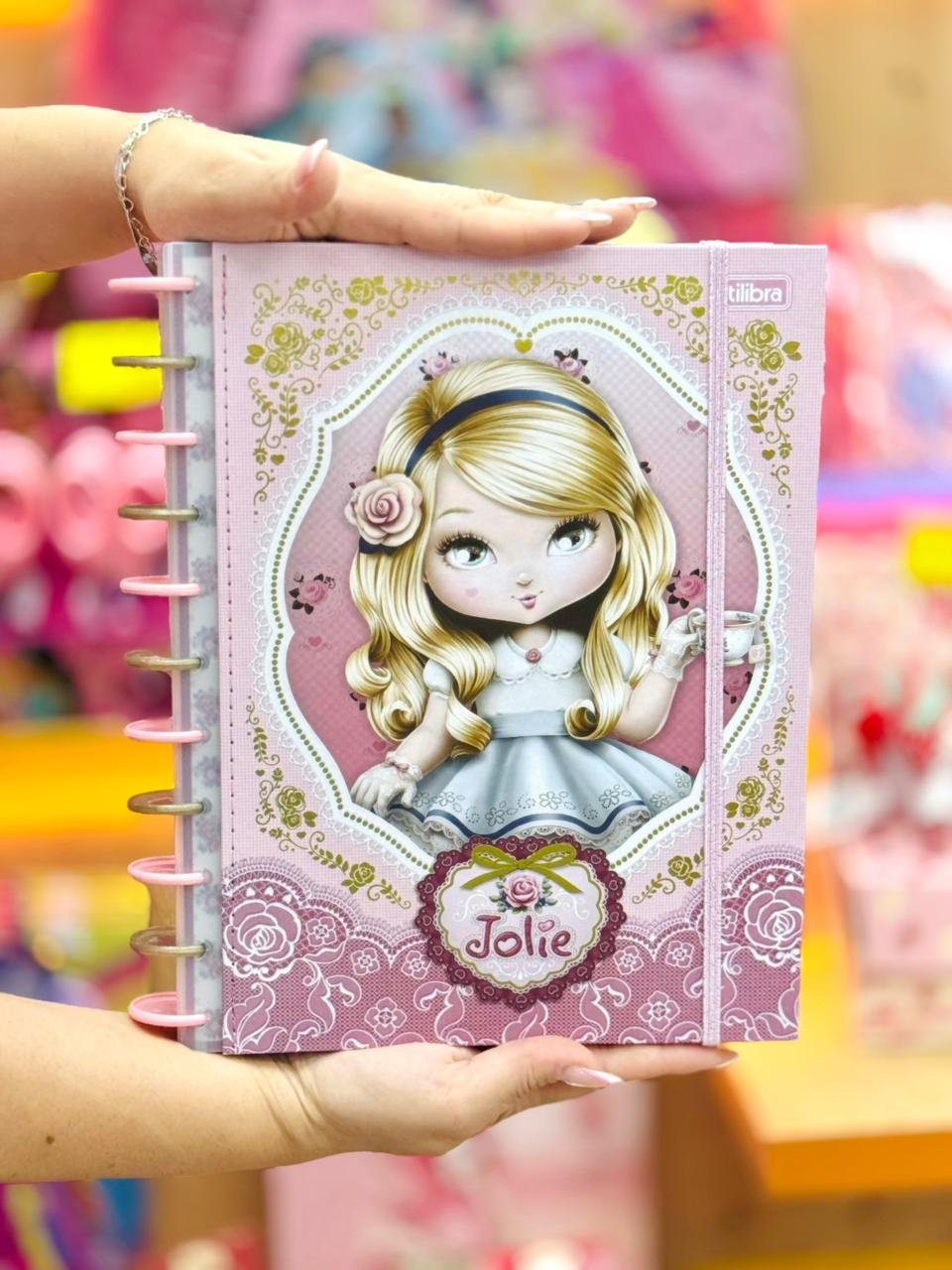 CADERNO TILIDISCO 10X1 JOLIE