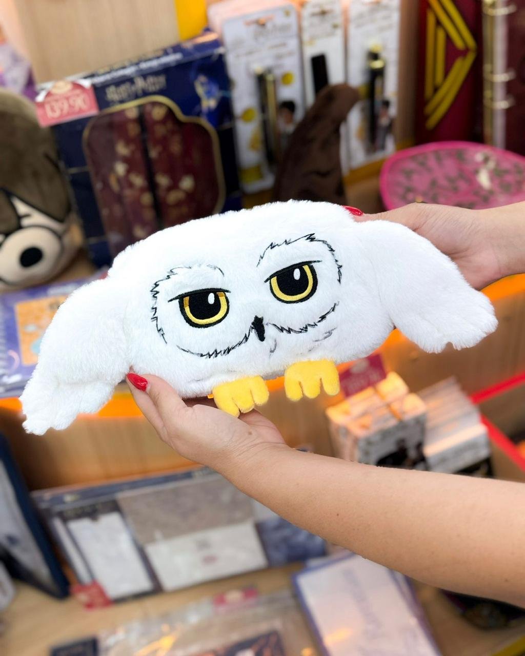 ESTOJO FLUFFY EDWIGES HARRY POTTER