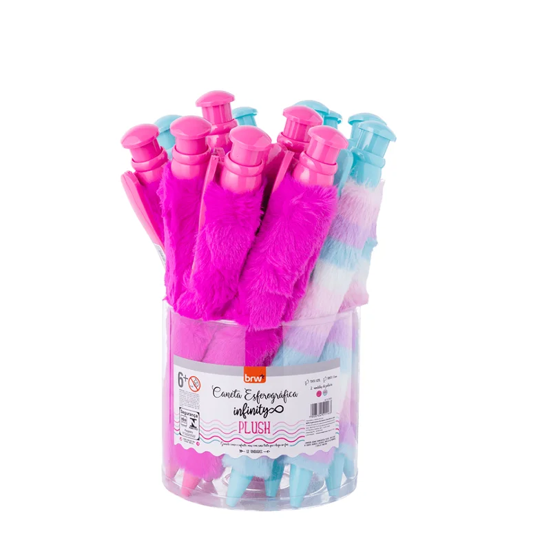 CANETA ESF 1.0 INFINITY PLUSH BRW