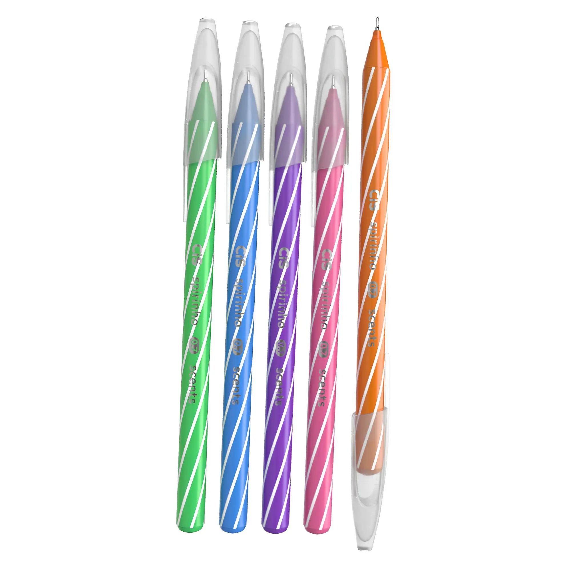 CANETA SPIRINHO SCENTS C/5 - Imagem 2