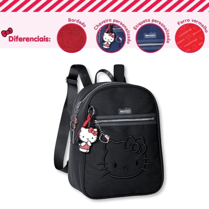 MOCHILA BORDADA HELLO KITTY SEMAX