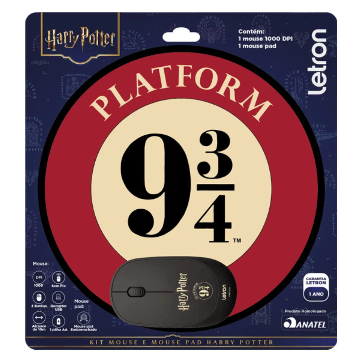 MOUSE HARRY POTTER C/MOUSE PAD