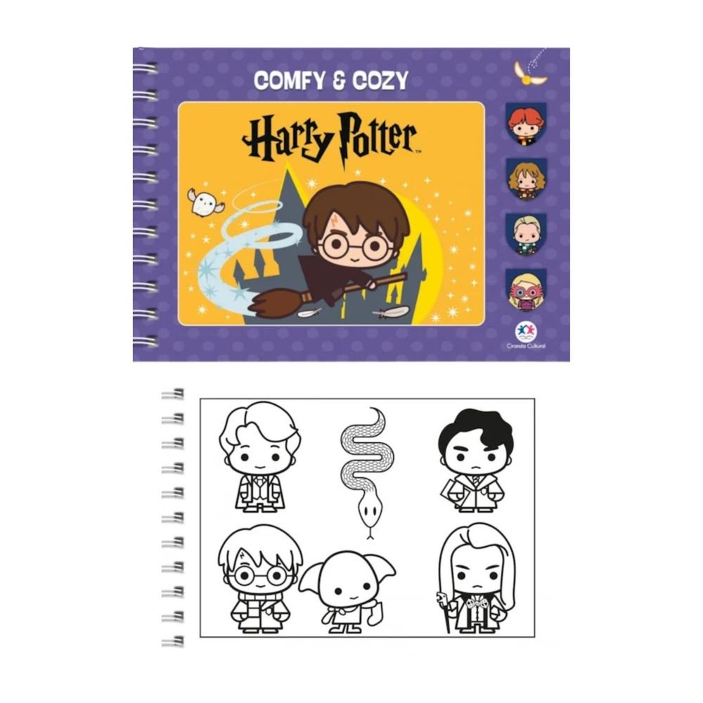 LIVRO COLORIR HARRY POTTER - Imagem 2
