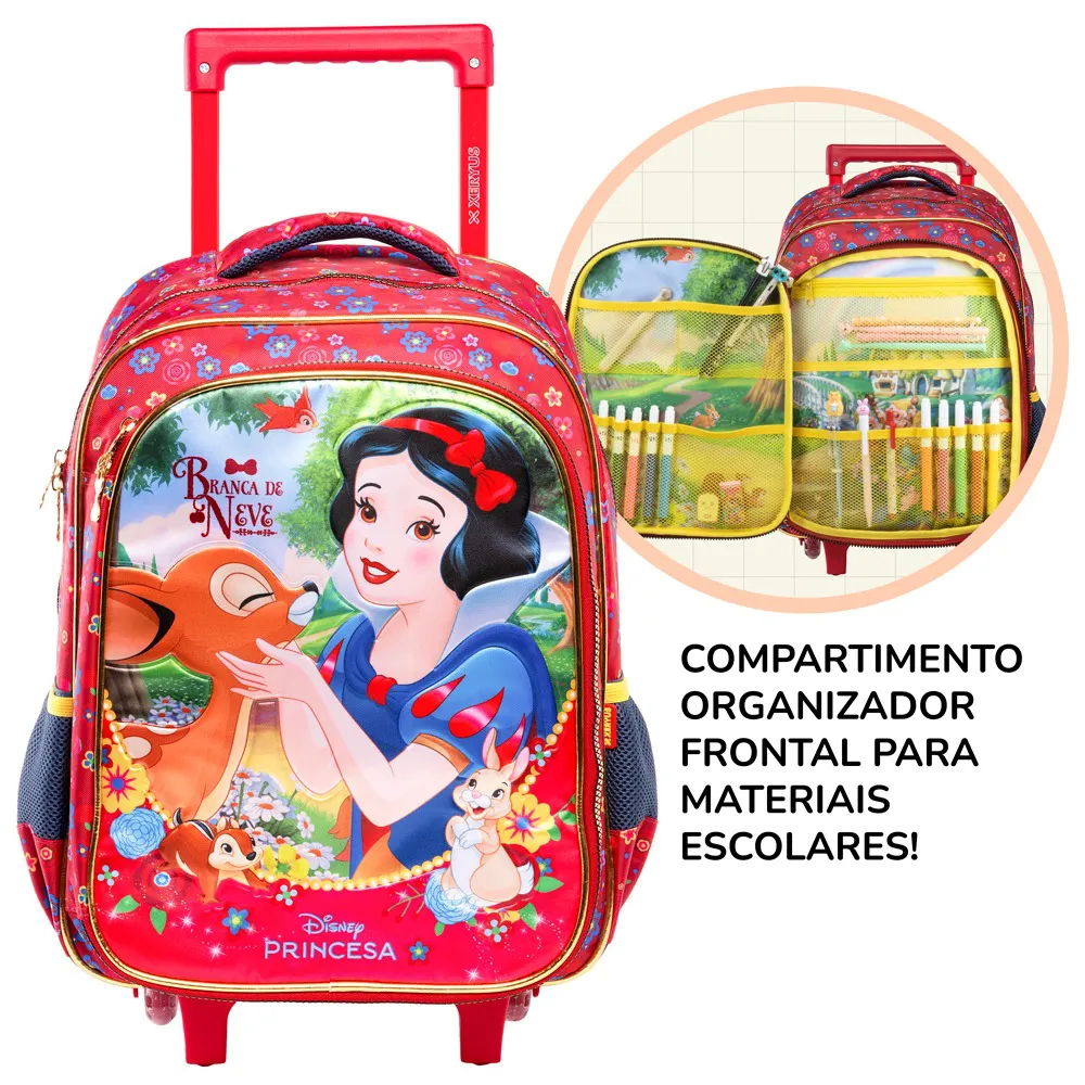 MOCHILA RODA BRANCA DE NEVE - Imagem 4