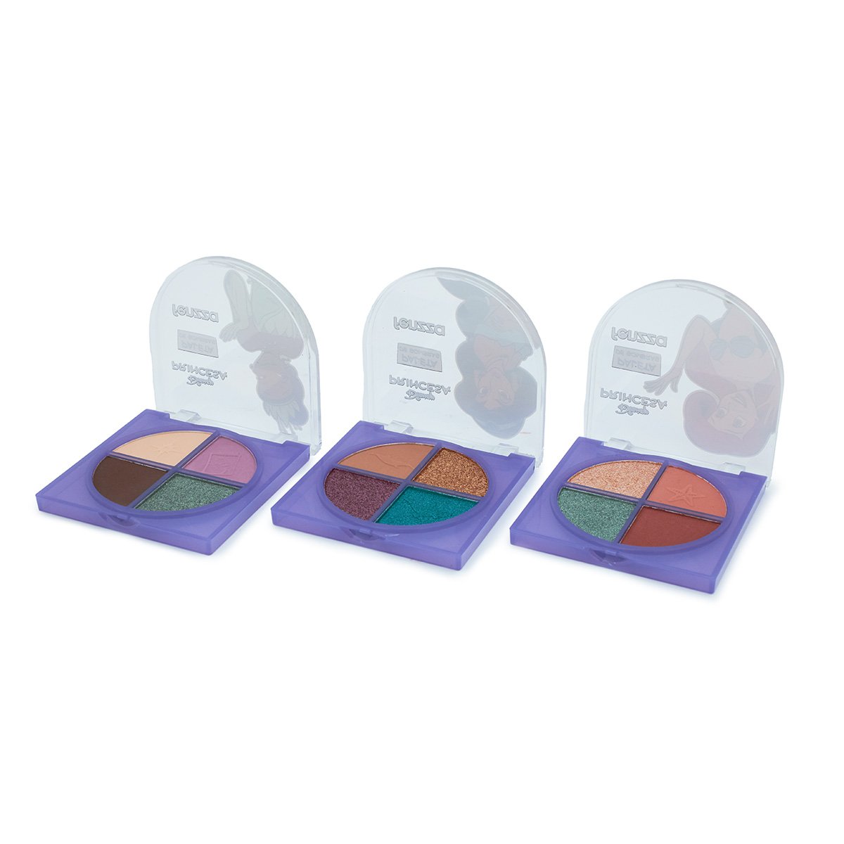 PALETA SOMBRA QUARTETO PRINCESAS FENZZA - Imagem 3