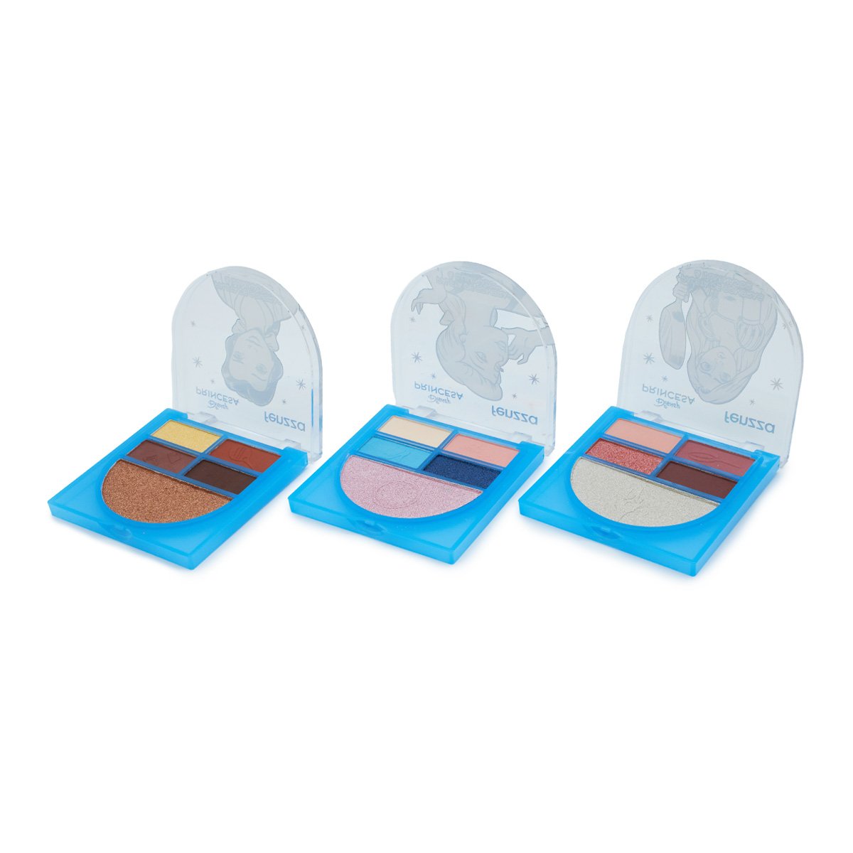 PALETA SOMBRA / ILUMINADOR PRINCESAS FENZZA - Imagem 3