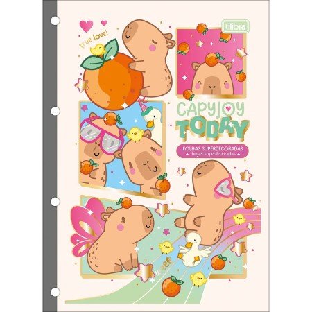 REFIL PAUTADO 80F CAPYCLUB 200 X 275 MM