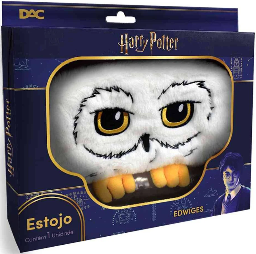ESTOJO FLUFFY EDWIGES HARRY POTTER - Imagem 4