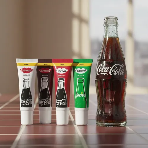 HIDRATANTE LABIAL CARMED COLEÇÃO COCA