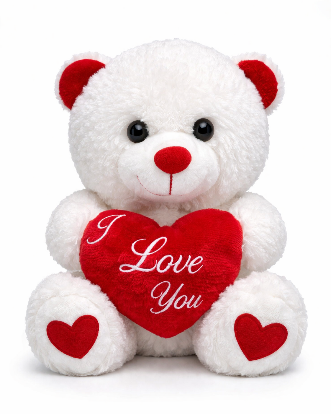 PELUCIA URSO CORAÇÃO LOVE