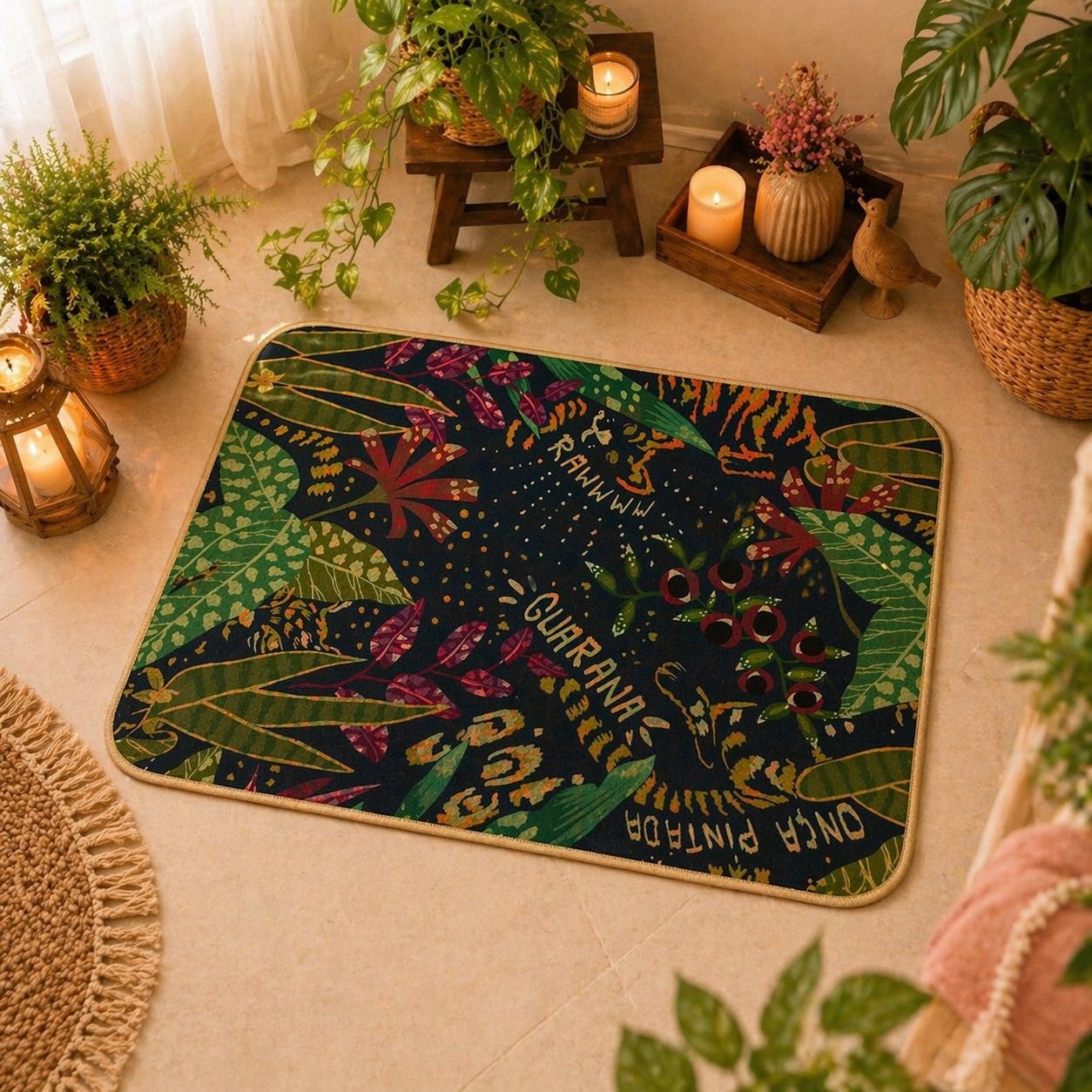 TAPETE 38X58 TROPICAL - Imagem 5