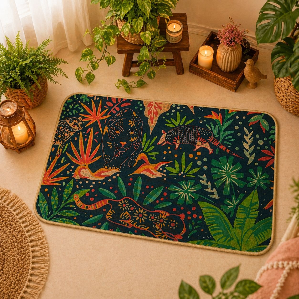 TAPETE 38X58 TROPICAL - Imagem 3