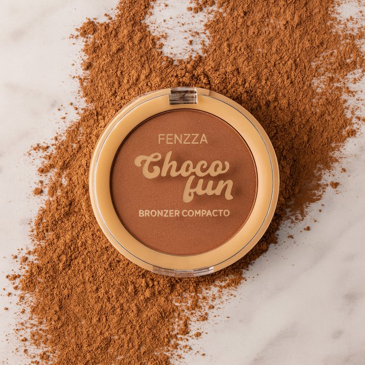 BRONZER COMPACTO CHOCO FUN FENZZA
