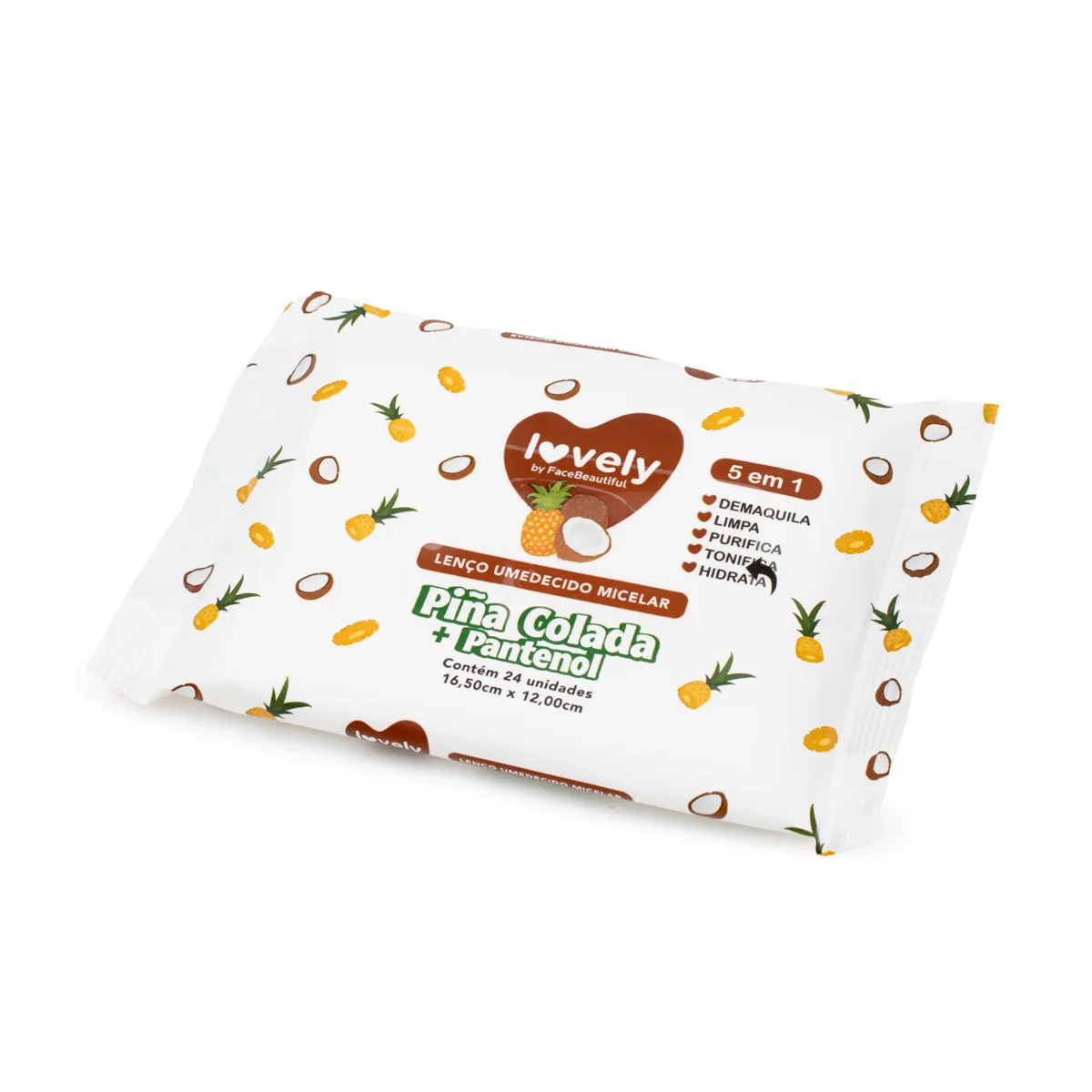 LENÇO UMEDECIDO LOVELY PINA COLADA