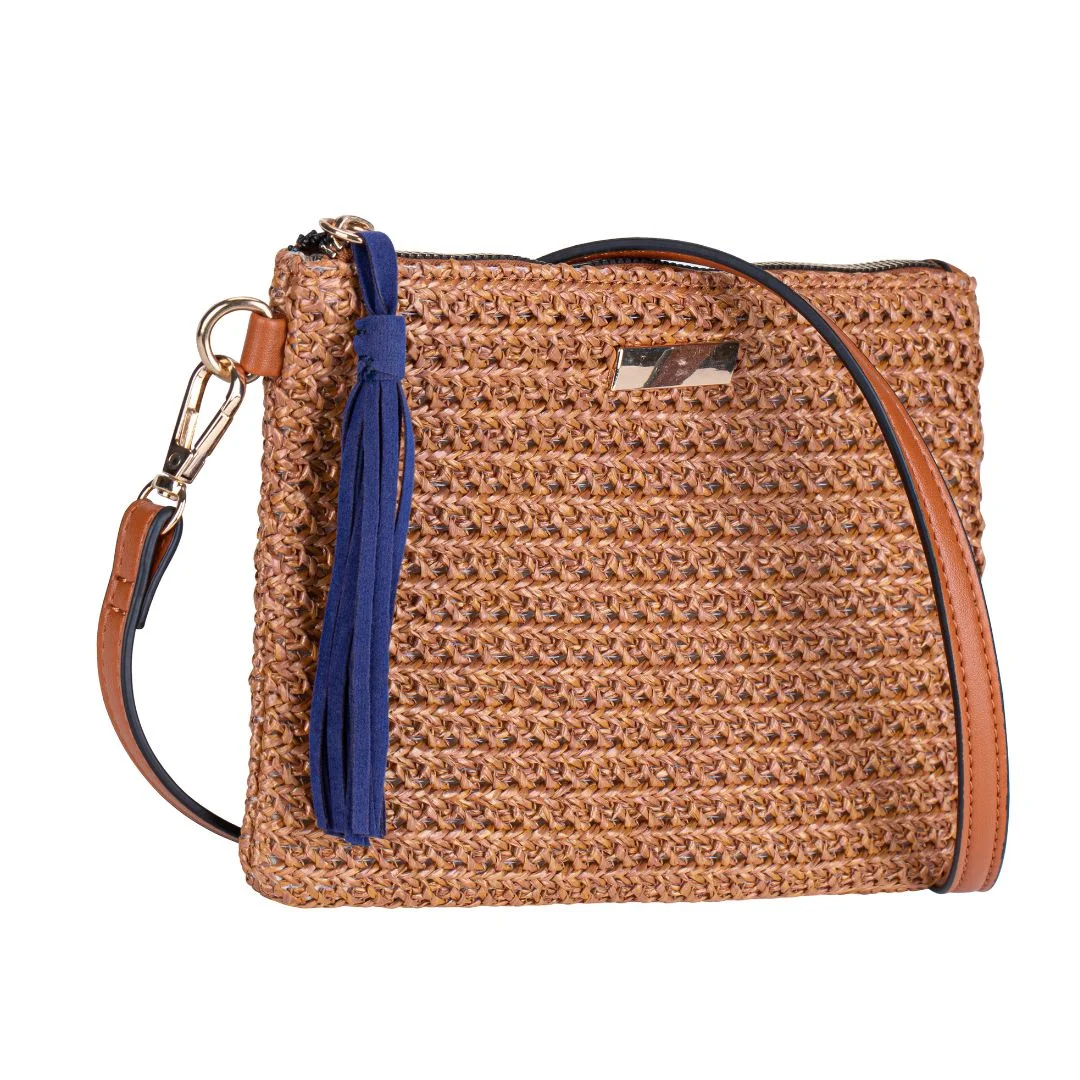 BOLSA TRANSVERSAL 2 EM 1 MARROM - Imagem 3