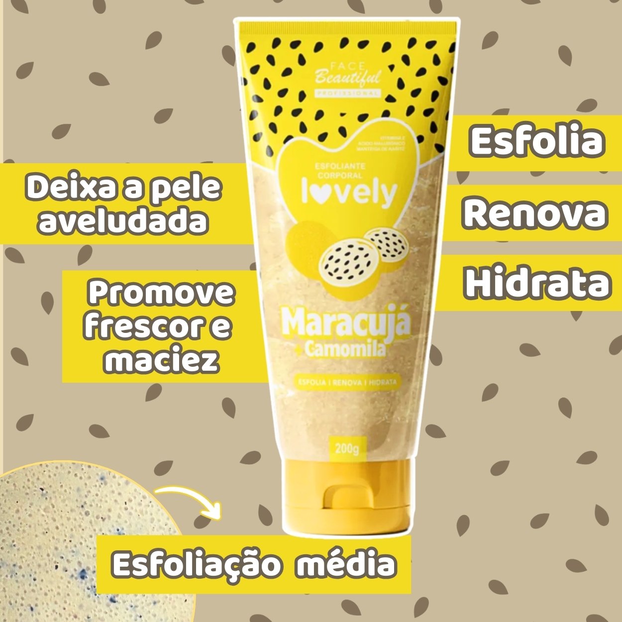 ESFOLIANTE CORPORAL FACE BEAUTIFUL - Imagem 5