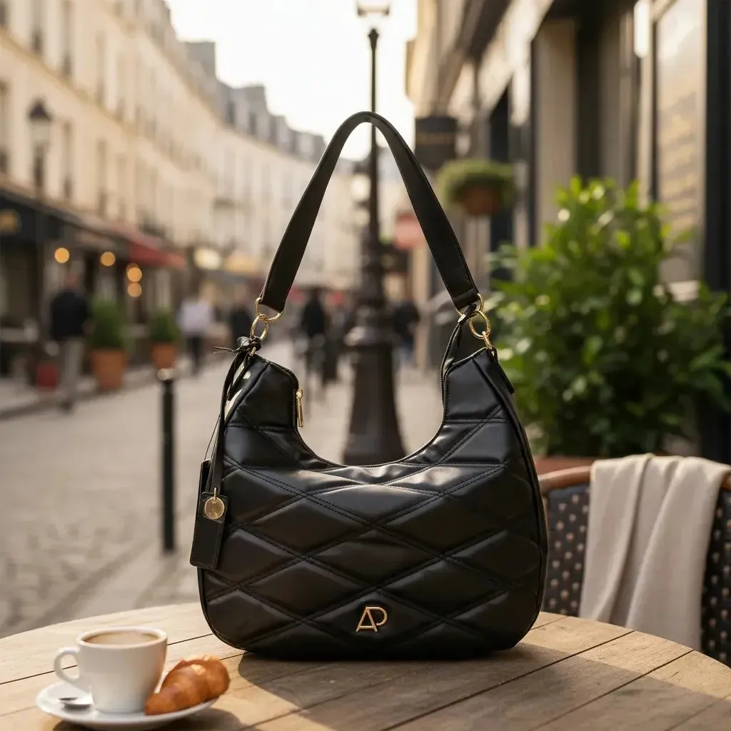 BOLSA ALICE PALUCCI TRANSVERSAL PRETA