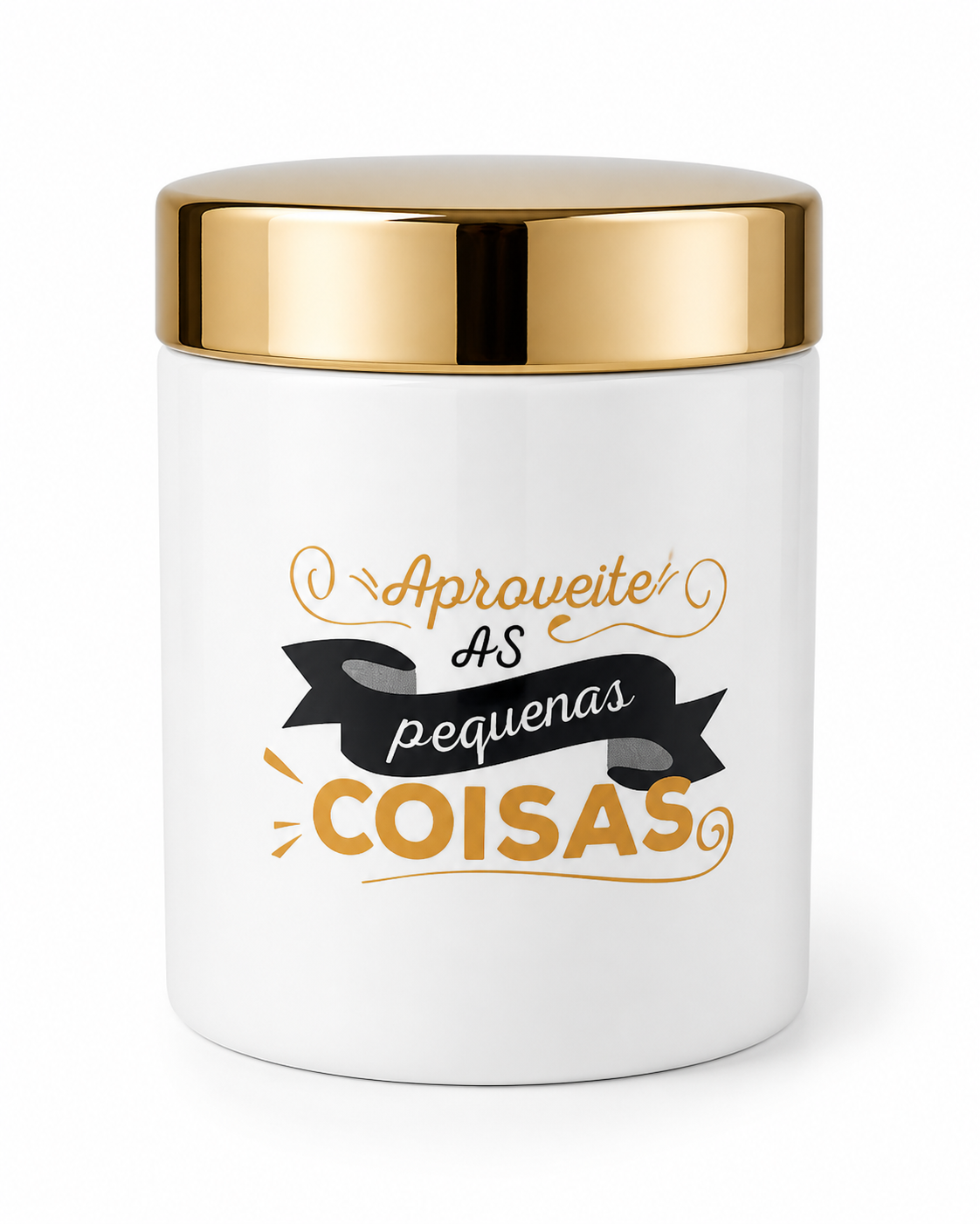 POTE PRINTS GOLD TAMPA REDONDA - Imagem 2