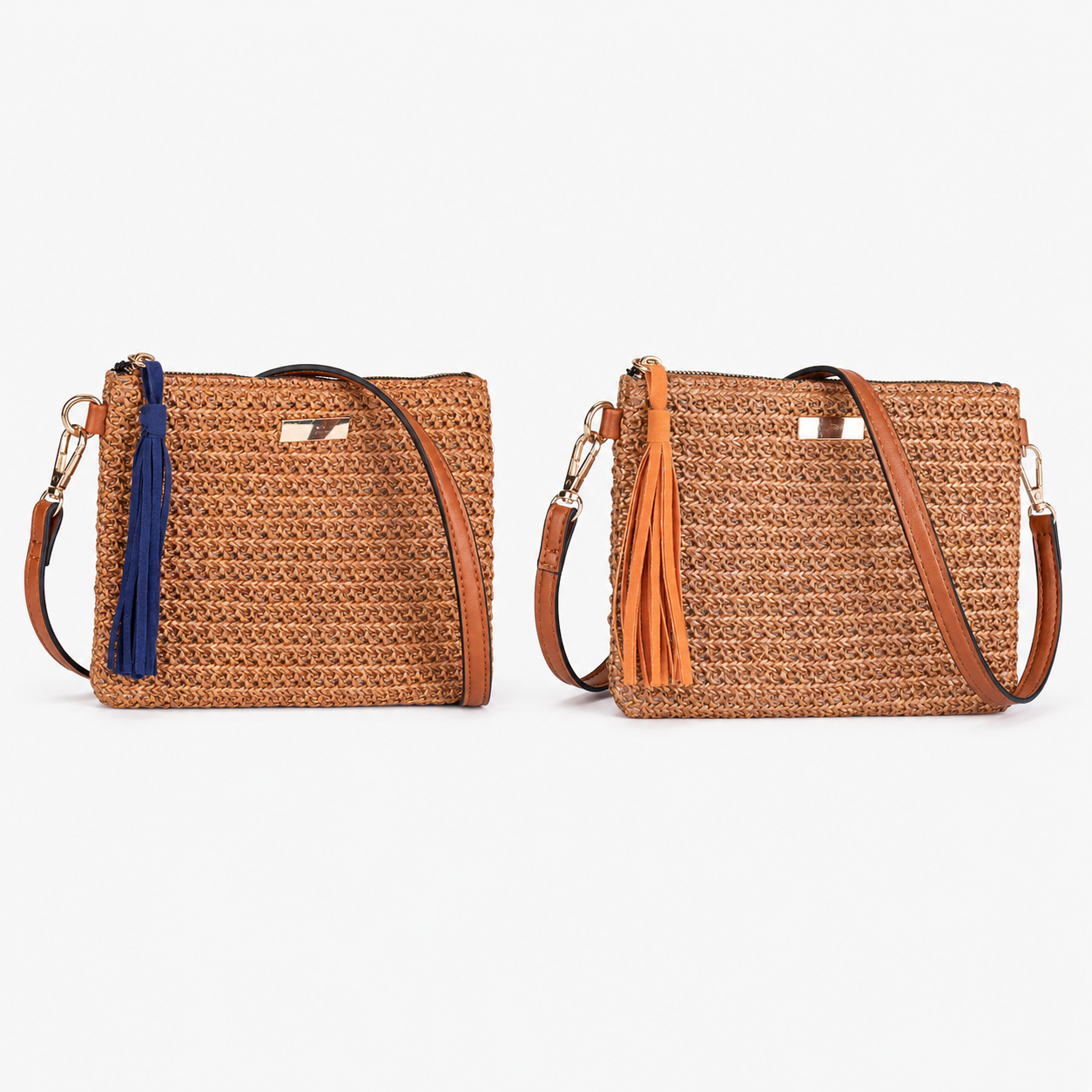 BOLSA TRANSVERSAL 2 EM 1 MARROM