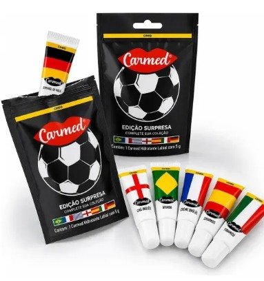 HIDRATANTE LABIAL CARMED SELEÇÕES