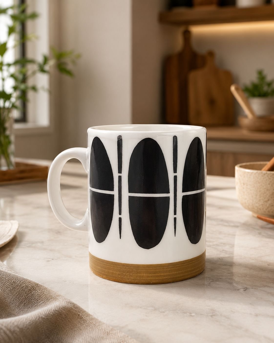 CANECA CERAMICA 310ML ORGANICA - Imagem 4