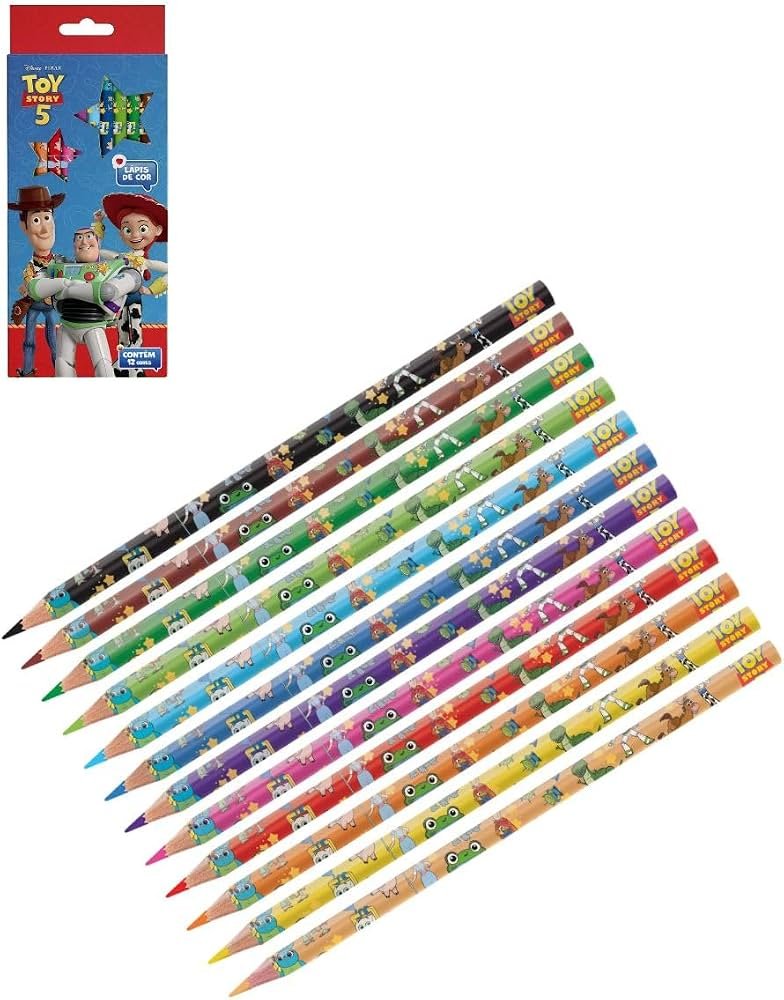 LAPIS COR C/12 TOY STORY - Imagem 2