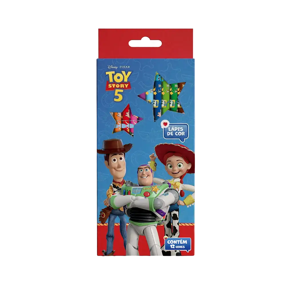 LAPIS COR C/12 TOY STORY