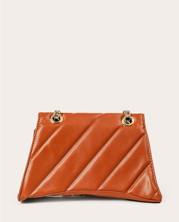 BOLSA TRANSVERSAL C/ ALÇA DOURADA - Imagem 9