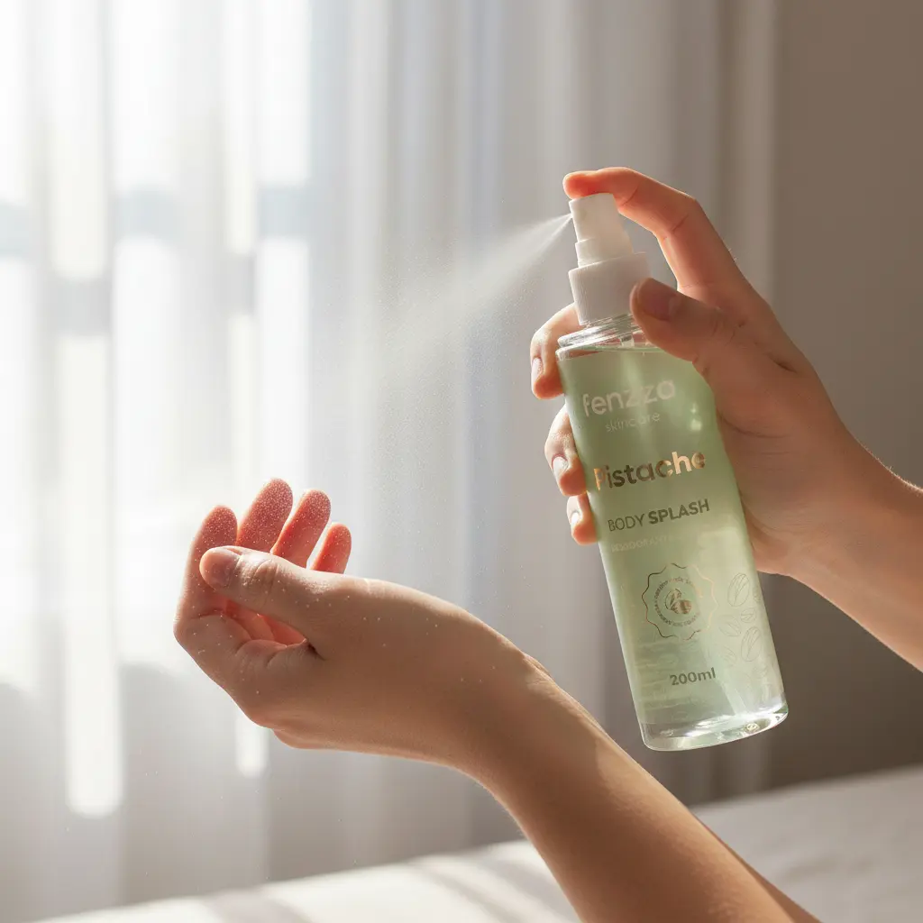BODY SPLASH PISTACHE 200ML FENZZA - Imagem 2