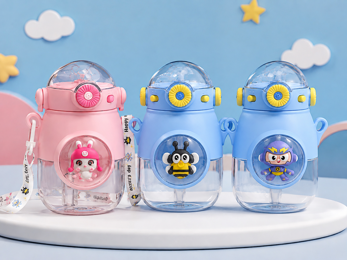 GARRAFA INFANTIL 900ML C/ALÇA