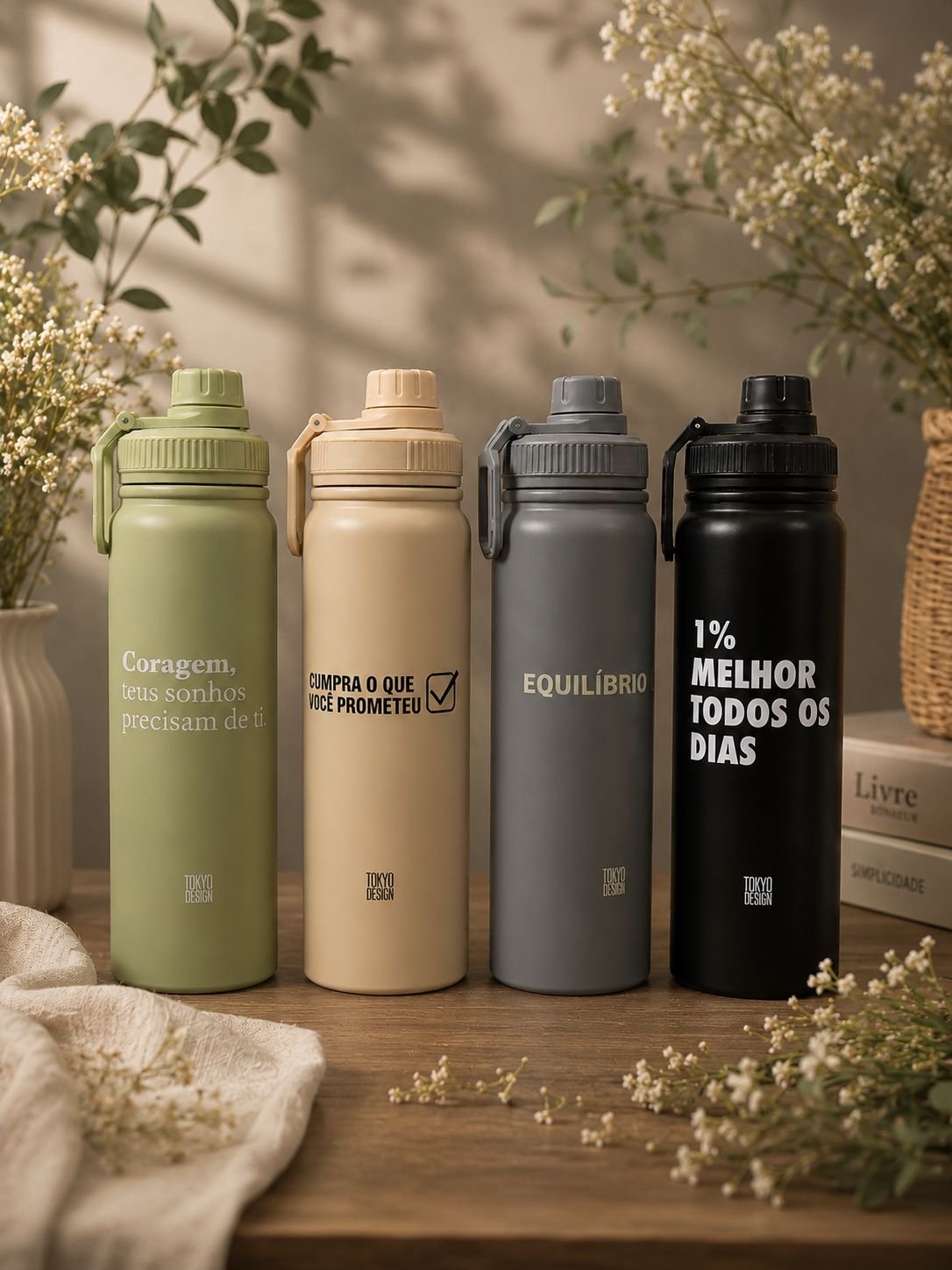 GARRAFA TERMICA FRASES 700ML