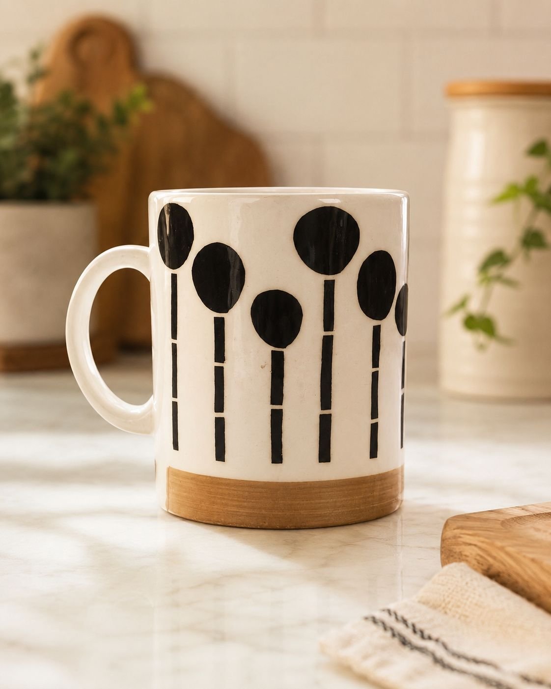 CANECA CERAMICA 310ML ORGANICA - Imagem 5