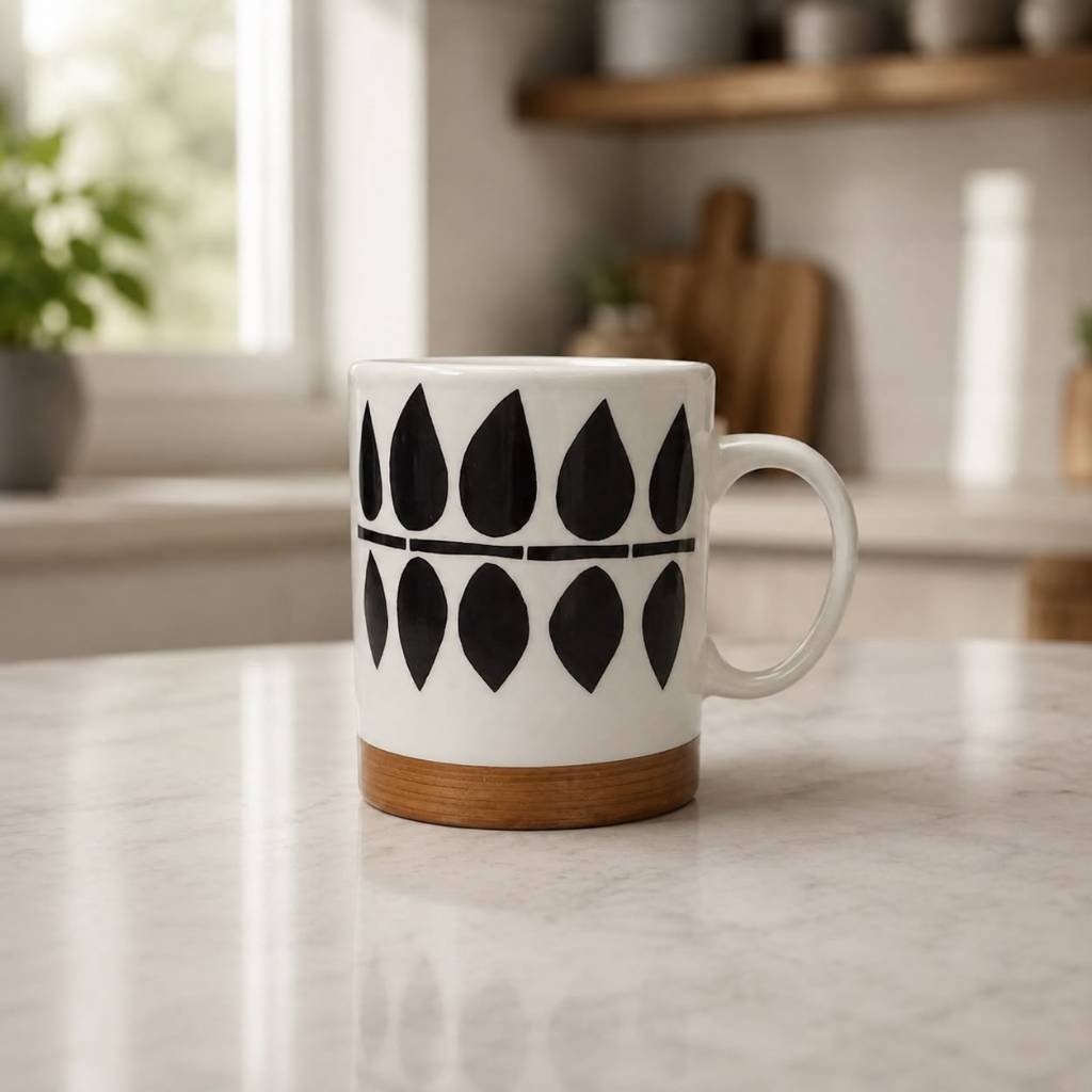 CANECA CERAMICA 310ML ORGANICA - Imagem 6