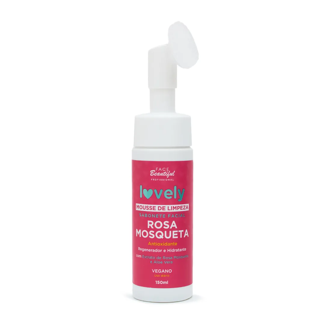 MOUSSE FACIAL ROSA MOSQUETA LOVELY FACE BEAUTIFUL