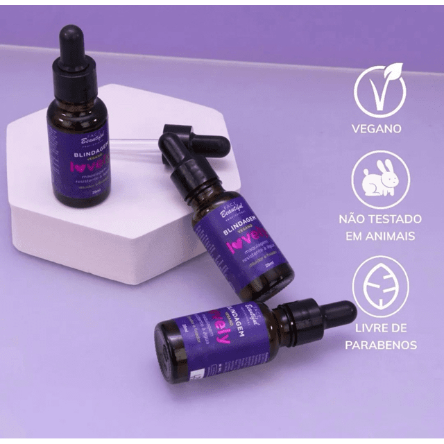 BLINDAGEM VEGANO 20ML LOVELY - Imagem 3