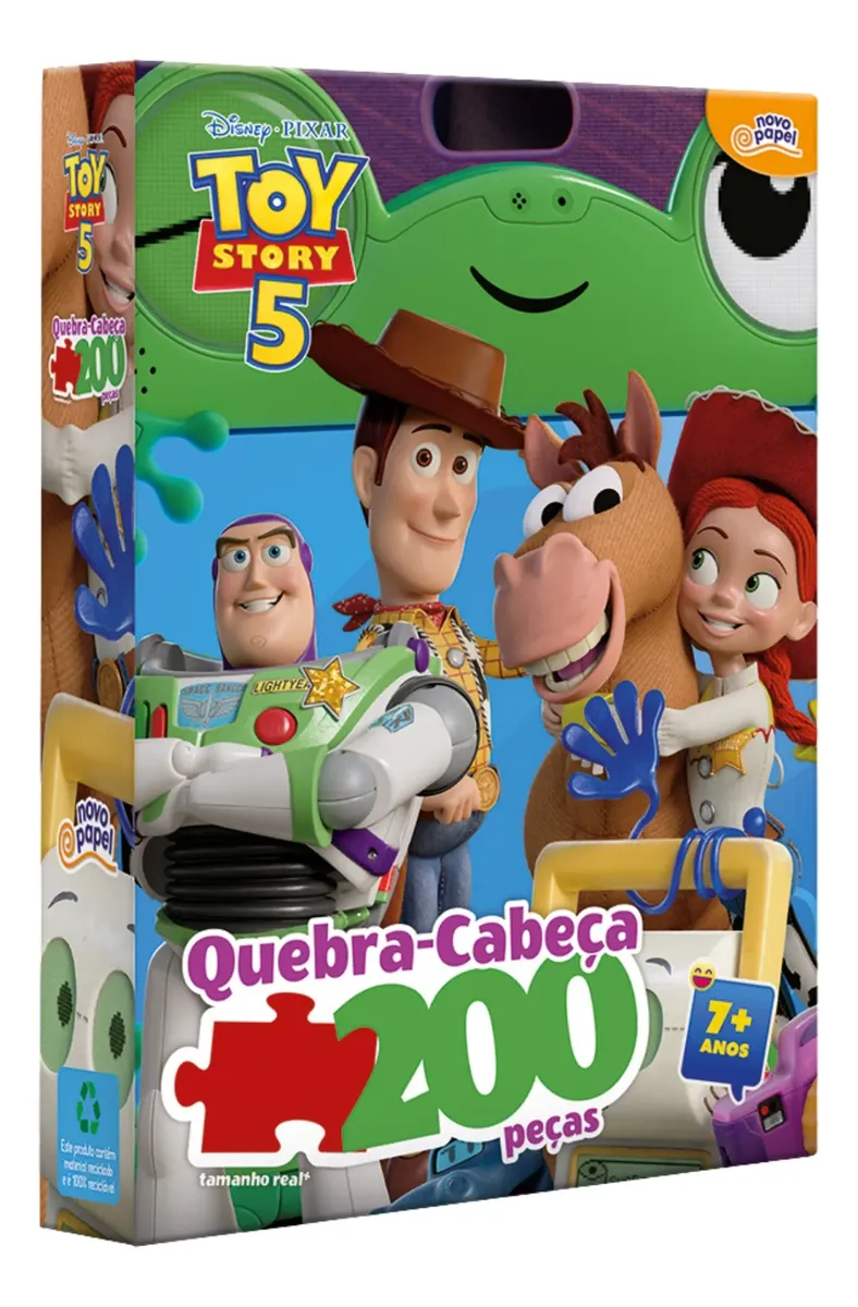 QUEBRA-CABEÇA TOY STORY 200 PEÇAS