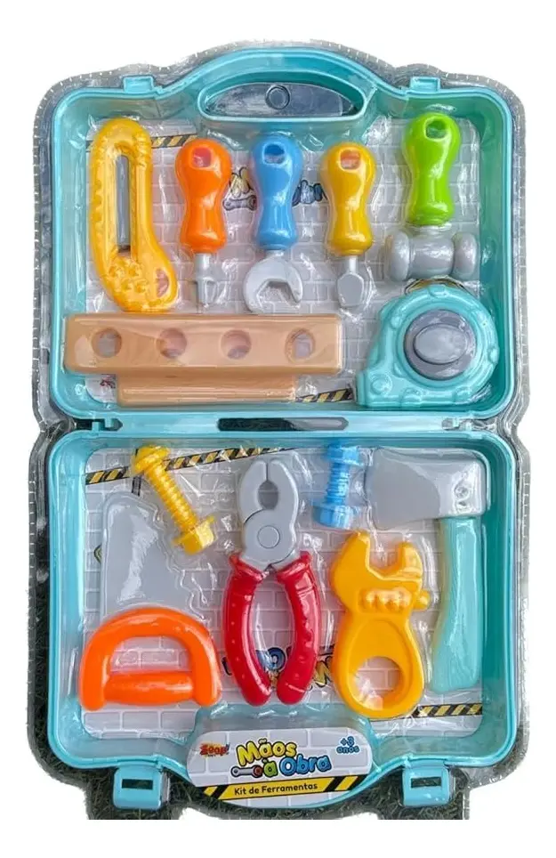 KIT FERRAMENTAS MAO A OBRA - Imagem 4