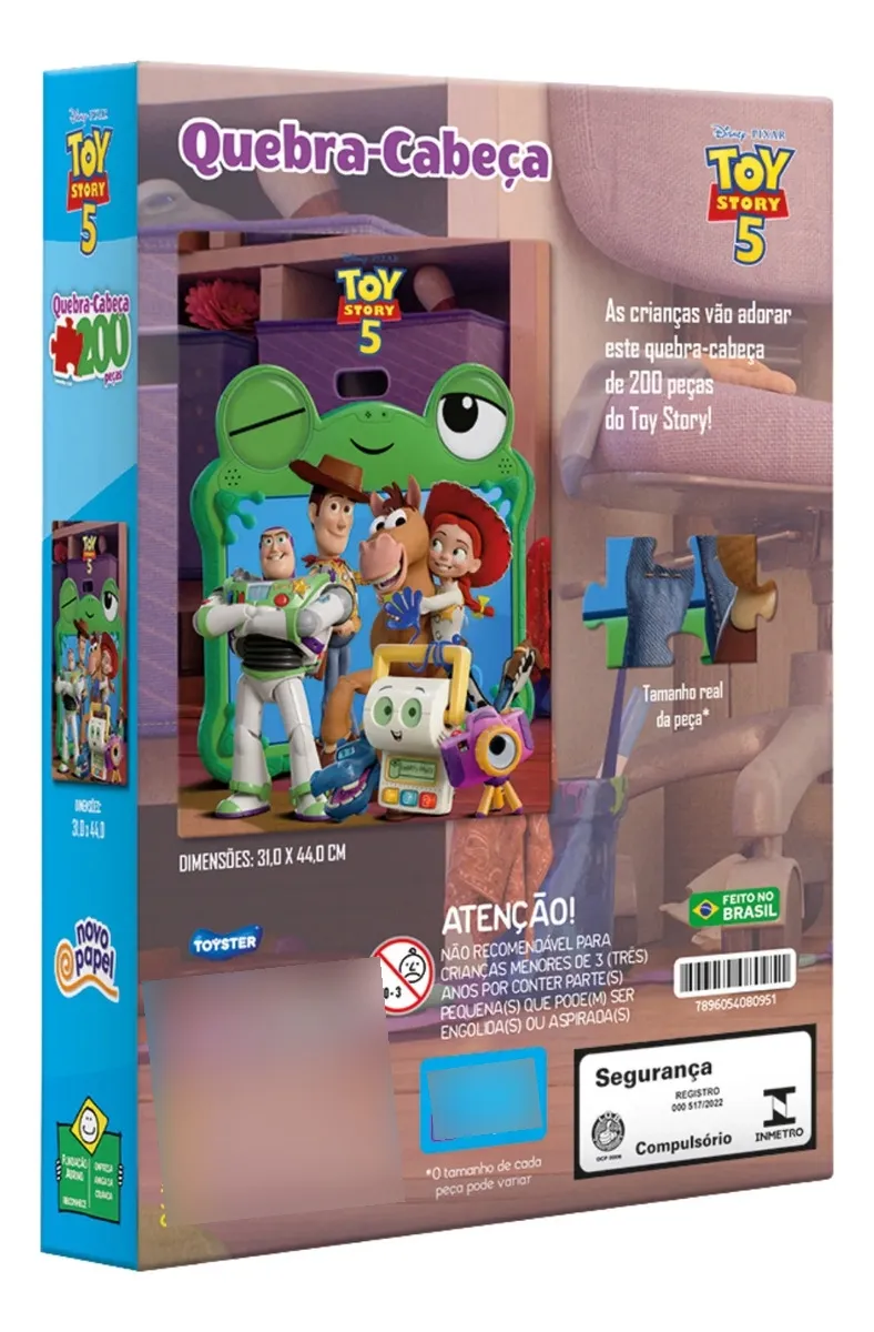 QUEBRA-CABEÇA TOY STORY 200 PEÇAS - Imagem 3