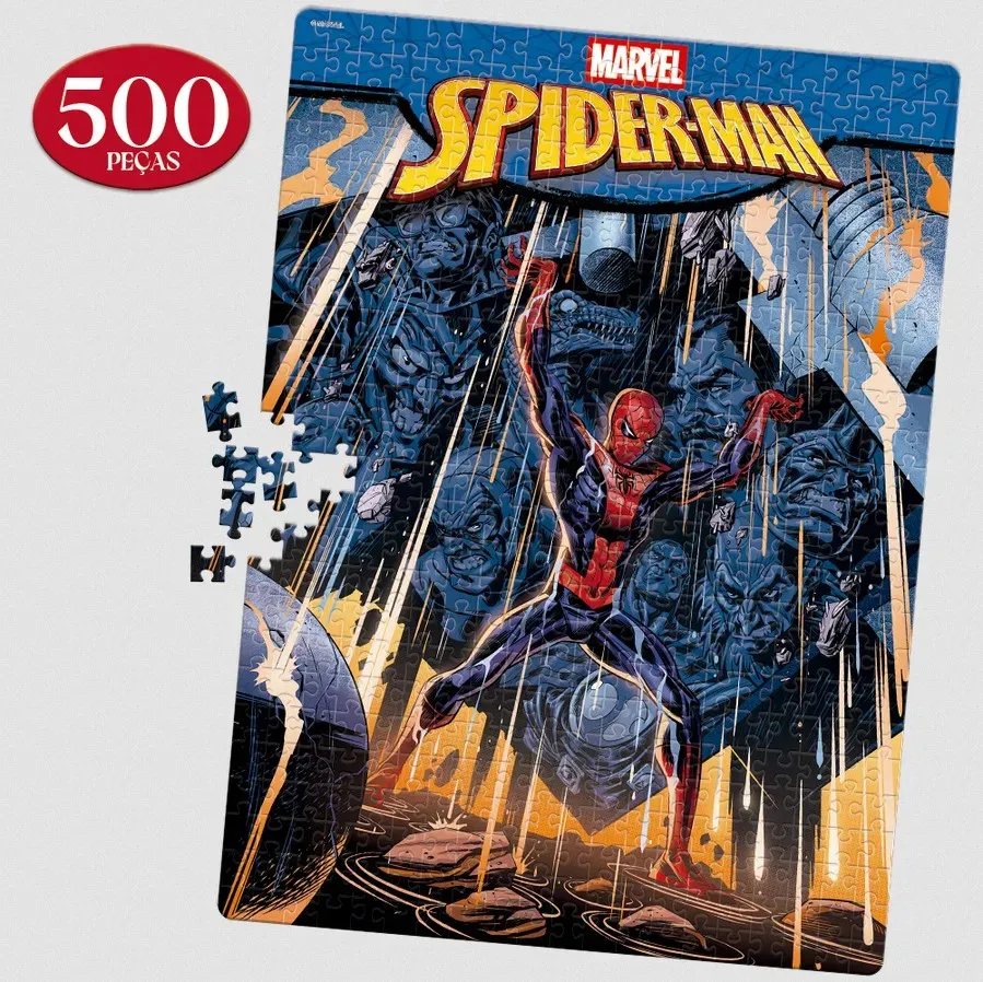 QUEBRA-CABEÇA HOMEM ARANHA 500 PEÇAS - Imagem 3