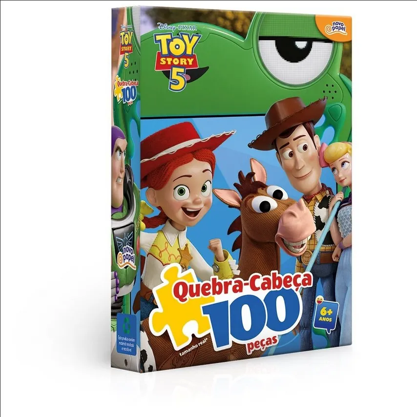 QUEBRA-CABEÇA TOY STORY 100 PEÇAS