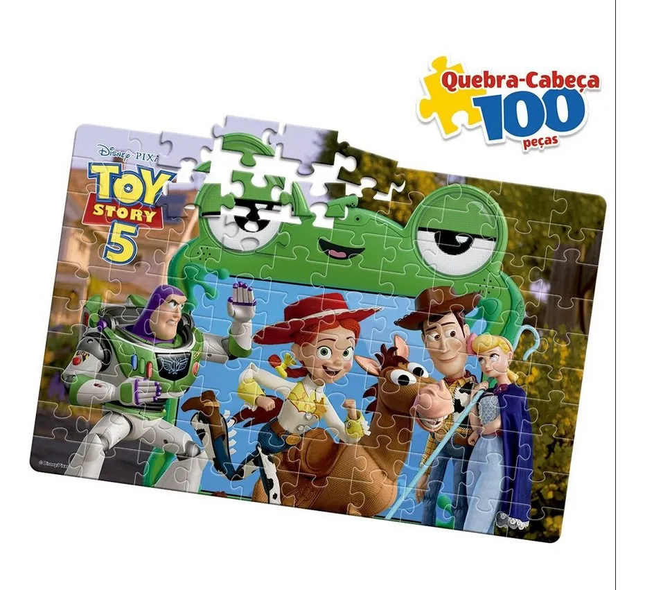 QUEBRA-CABEÇA TOY STORY 100 PEÇAS - Imagem 3