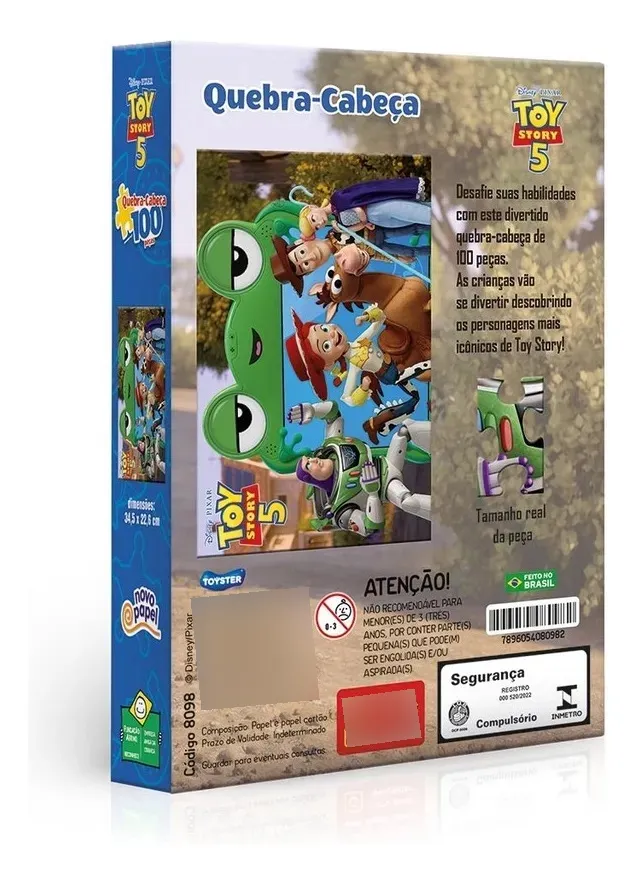 QUEBRA-CABEÇA TOY STORY 100 PEÇAS - Imagem 4